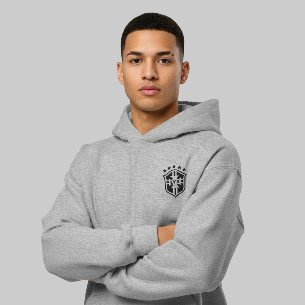 LYXERO Oversized Seleção Brasil Hoodie
